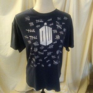 Dr. Who graphic tee.  100 percent cotton. Size M